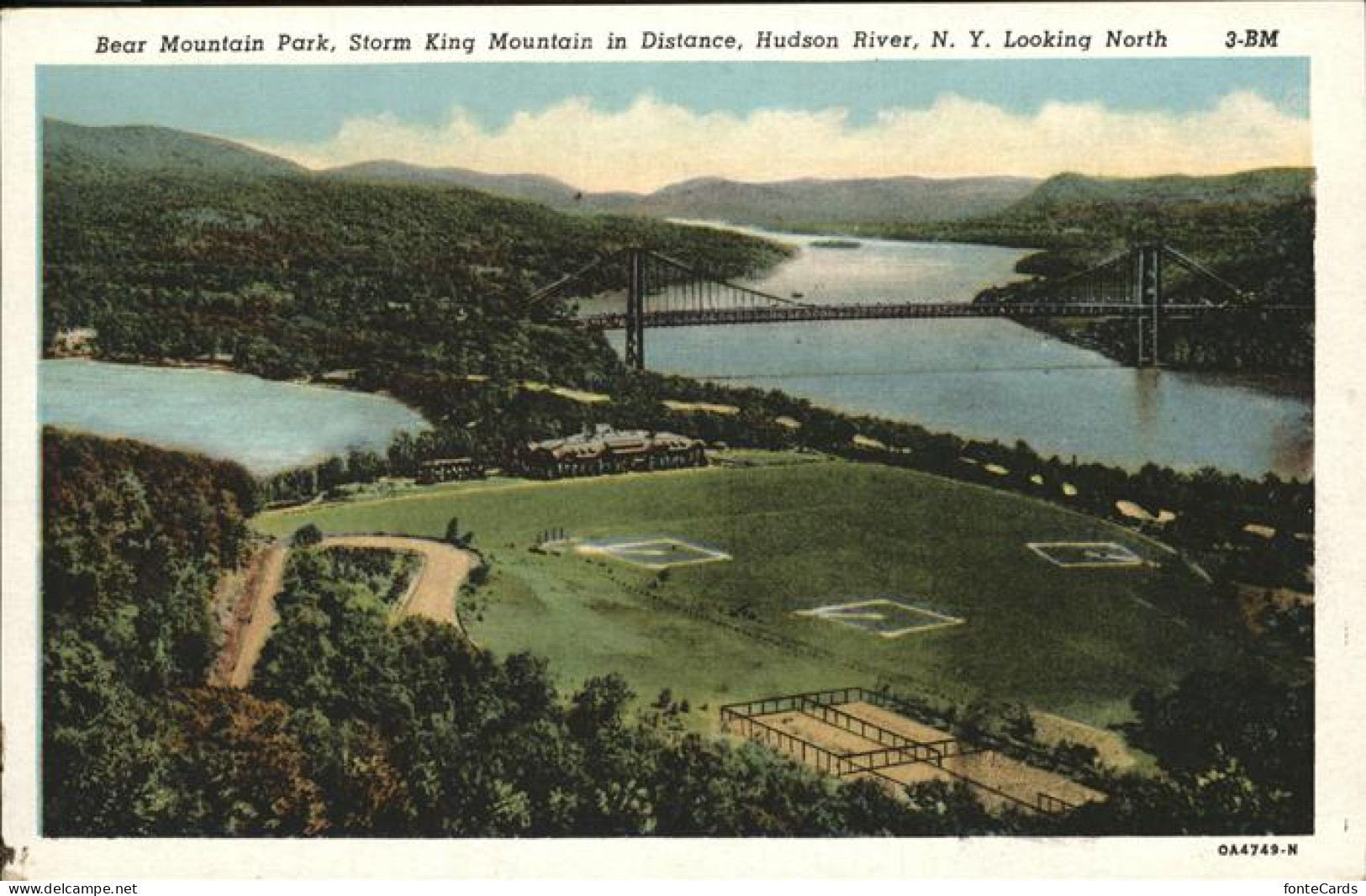 11325912 New_York_City Bear Mountain Park Hudson River  - Sonstige & Ohne Zuordnung