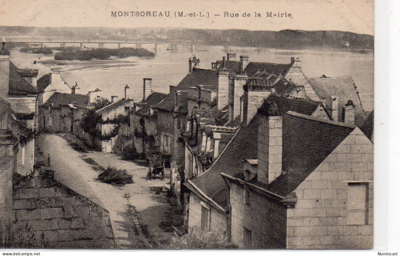 Montsoreau Rue De La Mairie La Loire - Other & Unclassified