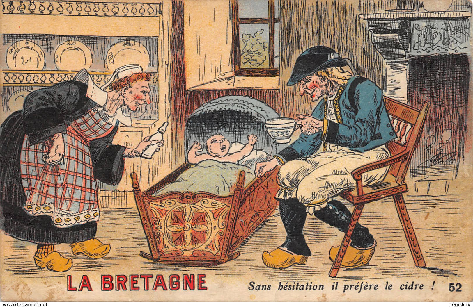 29-FOLKLORE BRETON-N°582-H/0221 - Andere & Zonder Classificatie