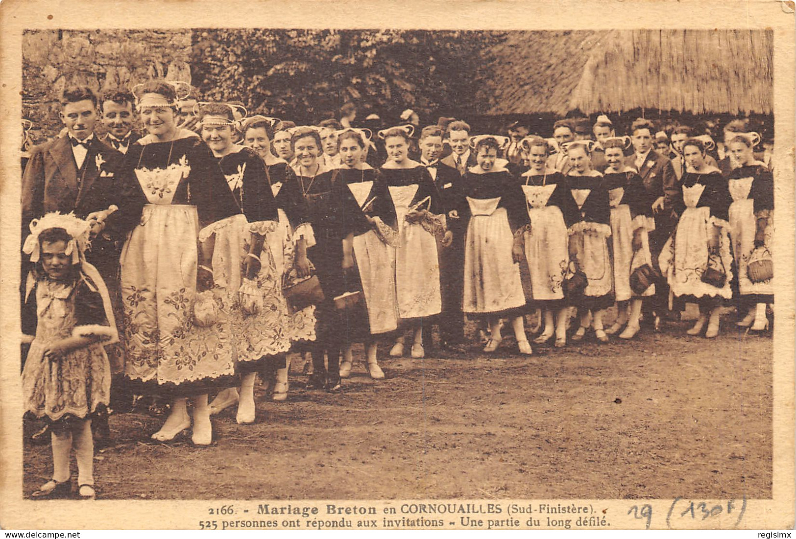 29-FOLKLORE BRETON-MARIAGES BRETONS-N°582-H/0163 - Andere & Zonder Classificatie