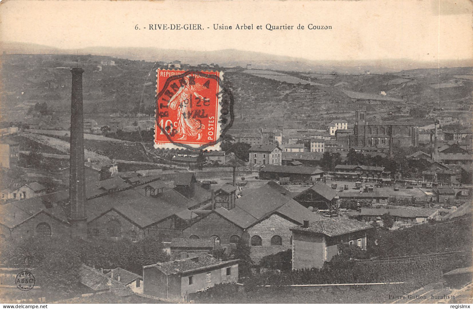 42-RIVE DE GIER-USINE ARBEL-N°583-D/0225 - Rive De Gier