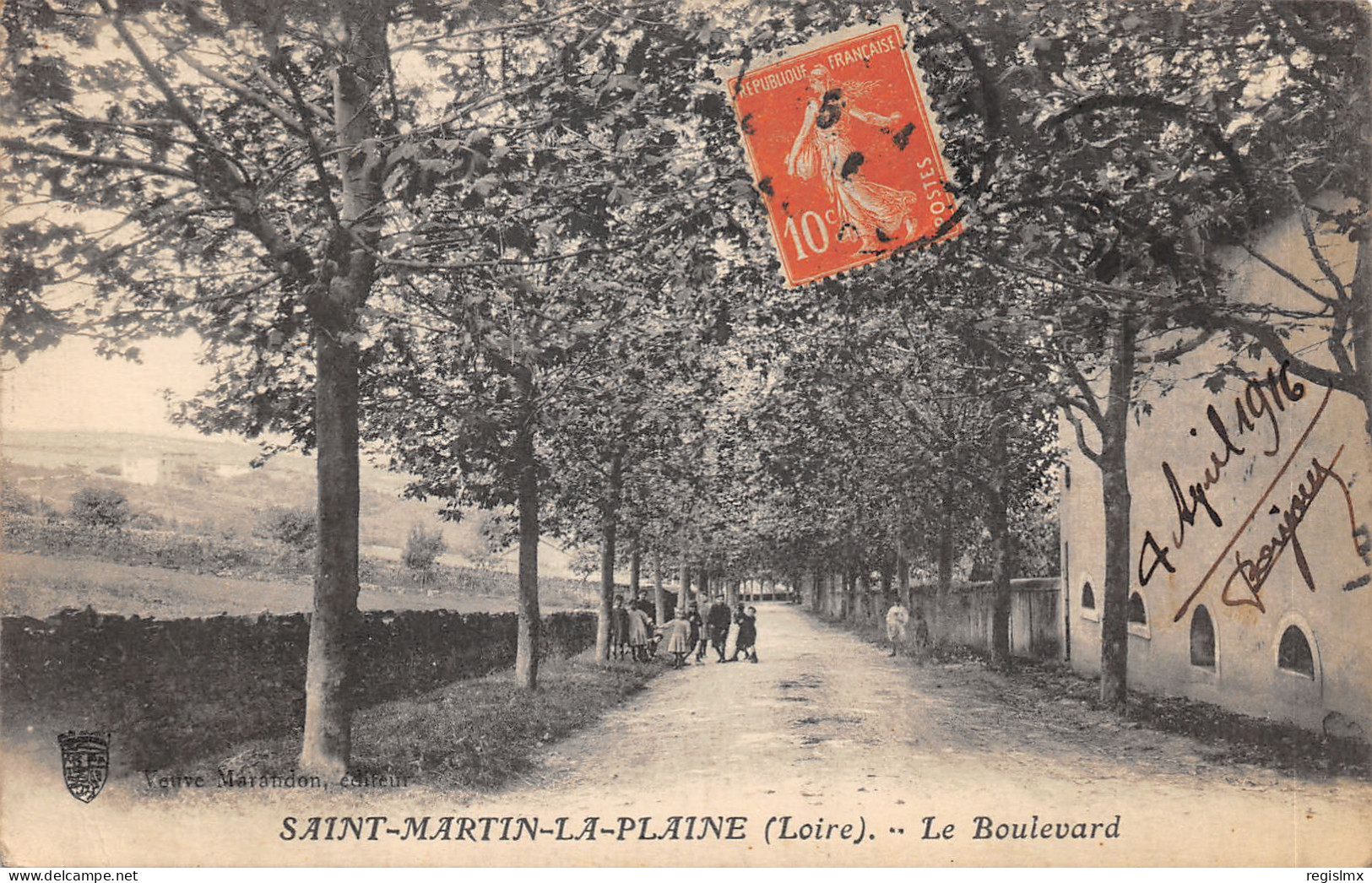 42-SAINT MARTIN LA PLAINE-N°583-D/0131 - Otros & Sin Clasificación