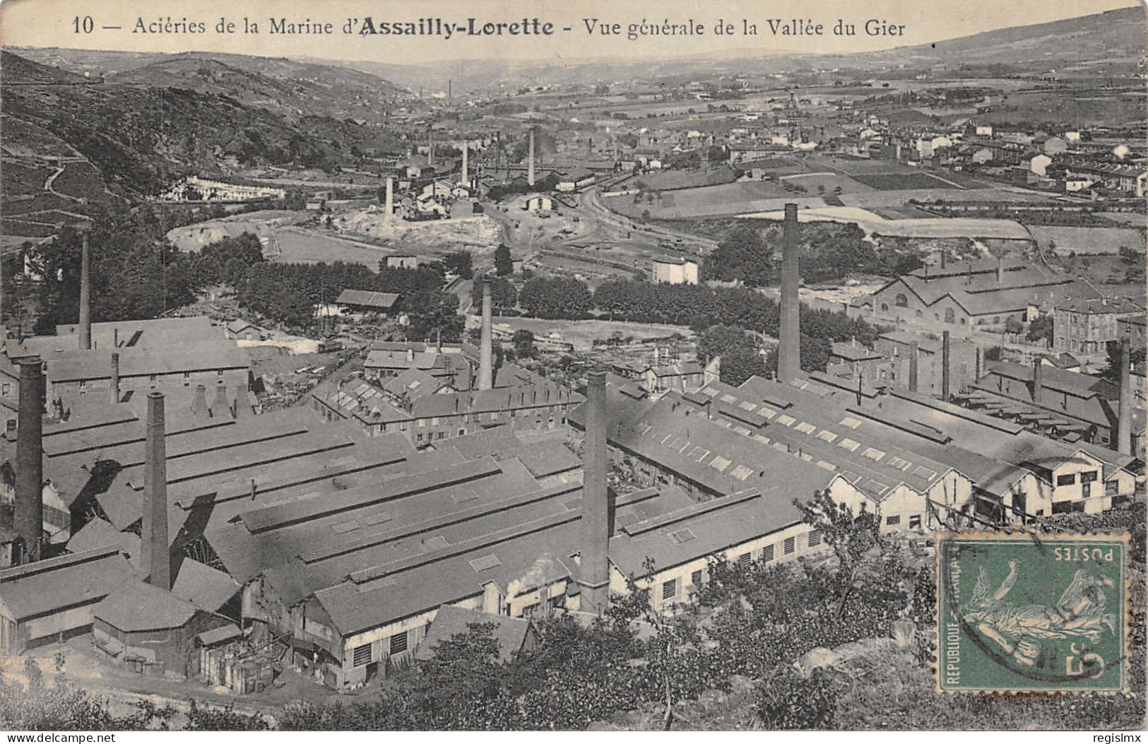 42-ASSAILLY LORETTE-ACIERIES-N°583-D/0129 - Autres & Non Classés