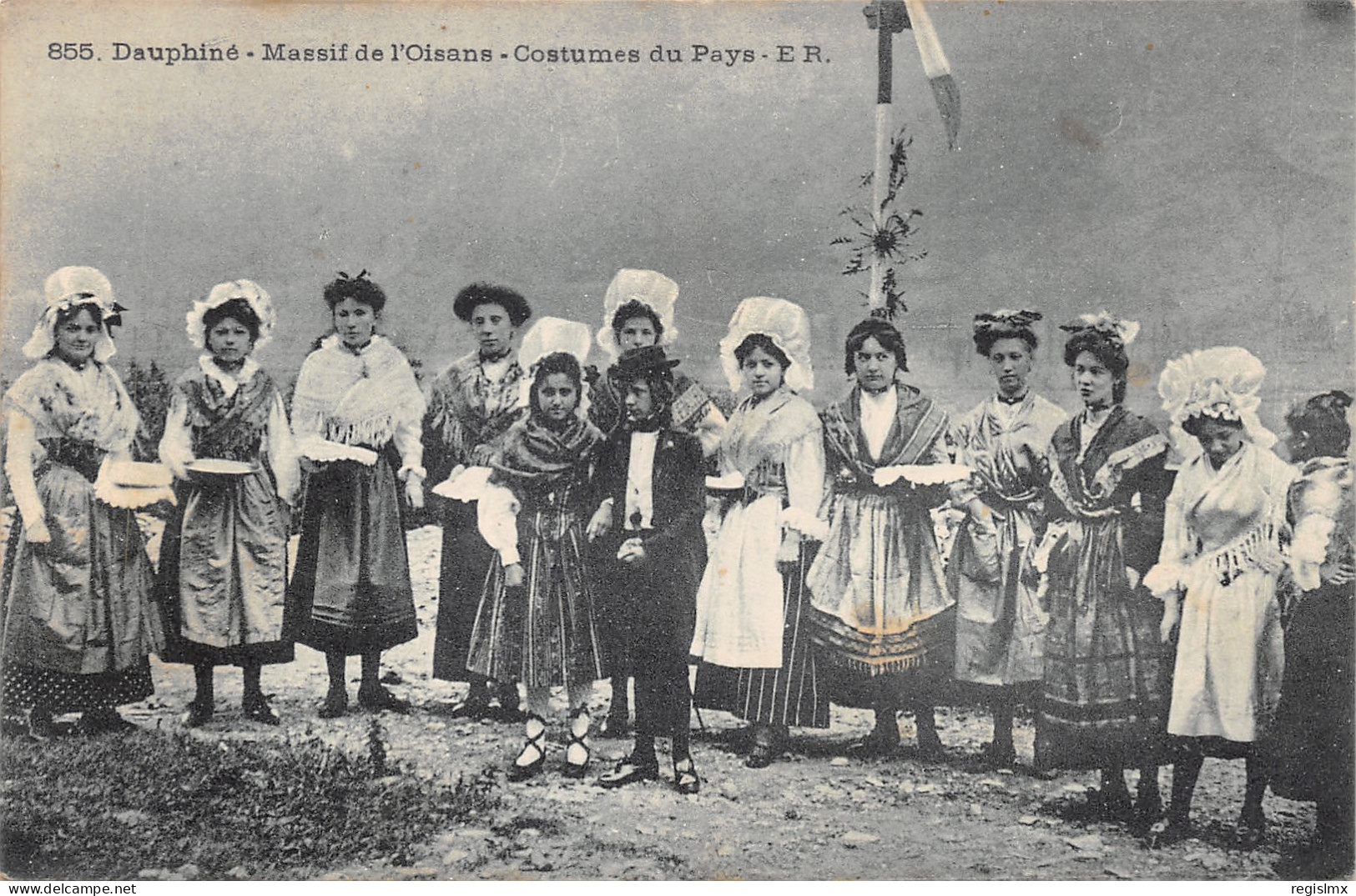 38-FOLKLORE DU DAUPHINE-COSTUMES-N°583-C/0069 - Autres & Non Classés