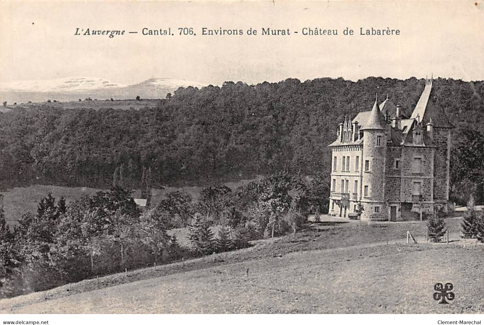 Environs De MURAT - Château De LABARERE - Très Bon état - Sonstige & Ohne Zuordnung