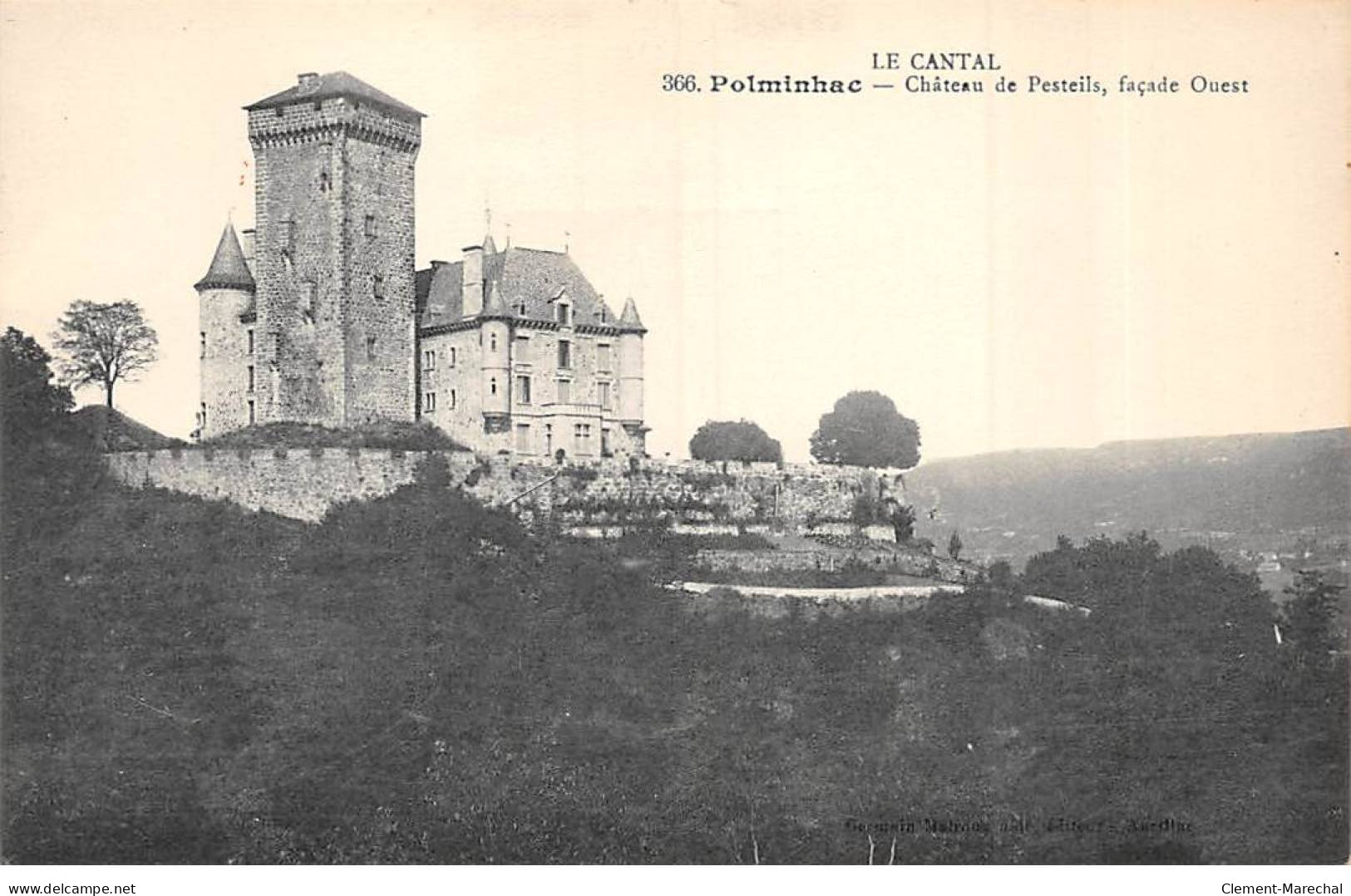 POLMINHAC - Château De Pesteils - Très Bon état - Andere & Zonder Classificatie