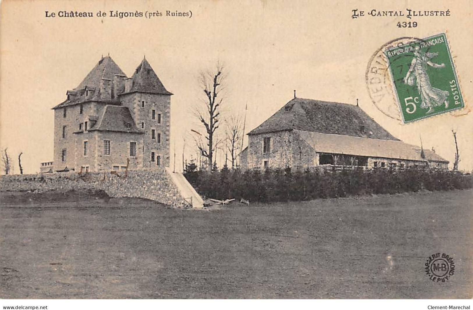 Le Château De LIGONES - Très Bon état - Sonstige & Ohne Zuordnung