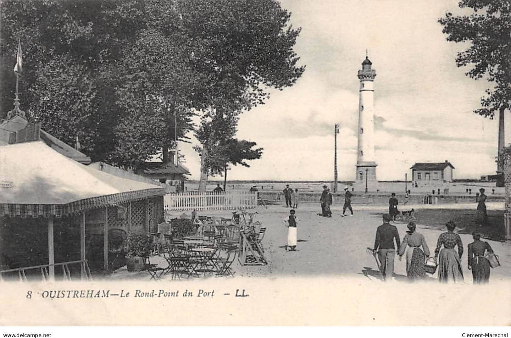 OUISTREHAM - Le Rond Point Du Port - Très Bon état - Ouistreham