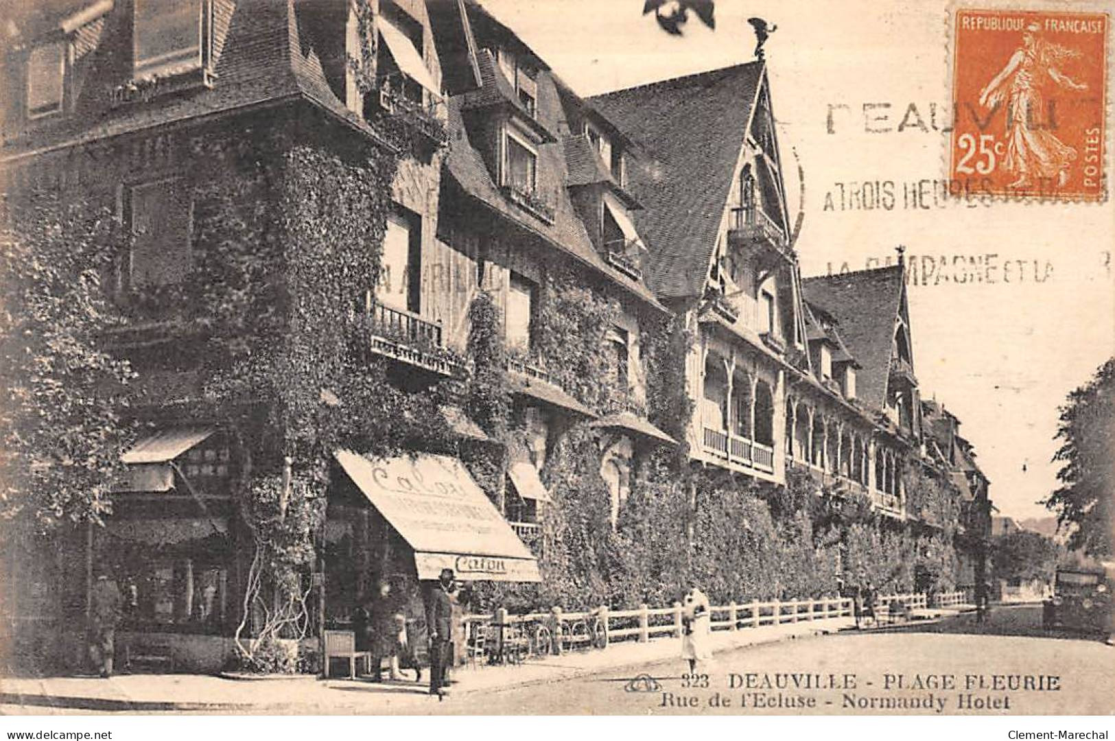 DEAUVILLE - Rue De L'Ecluse - Normandy Hôtel - Très Bon état - Deauville