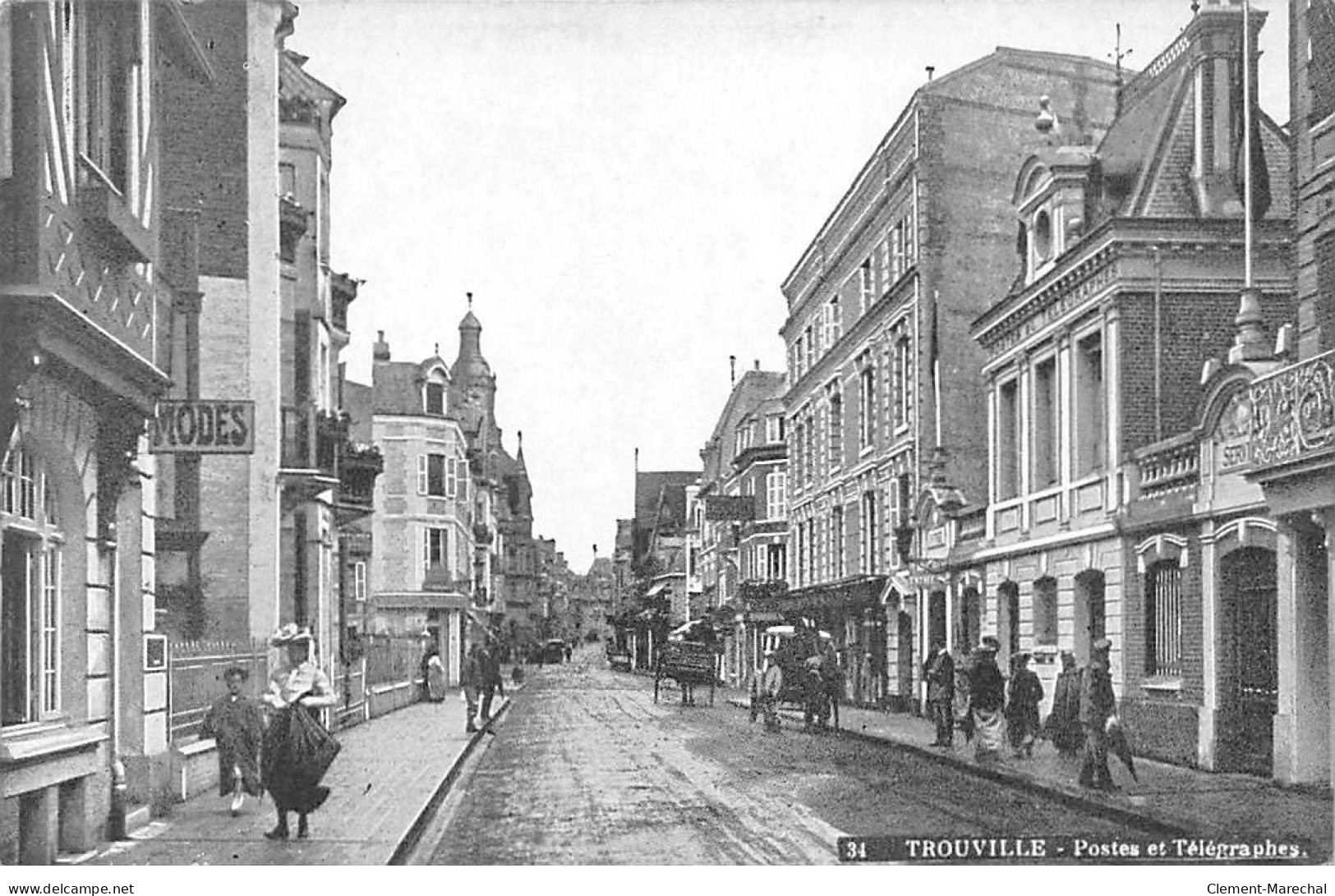 TROUVILLE - Postes Et Télégraphes - Très Bon état - Trouville