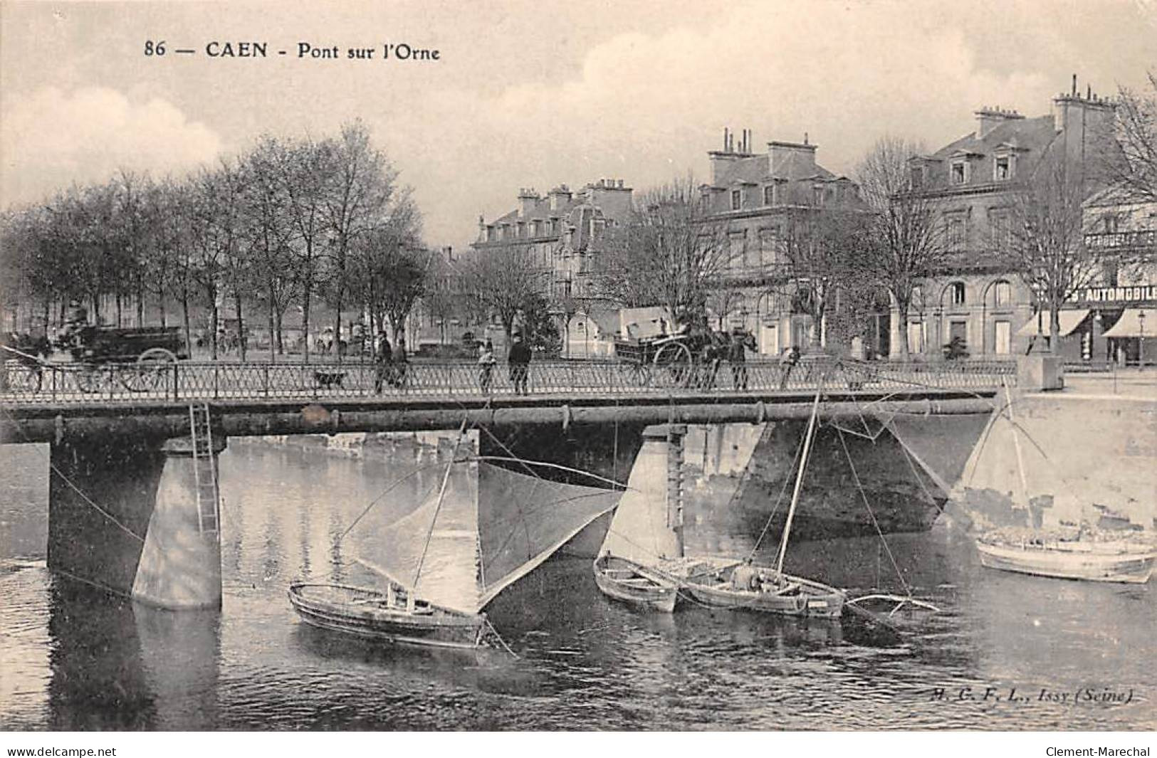 CAEN - Pont Sur L'Orne - Très Bon état - Caen