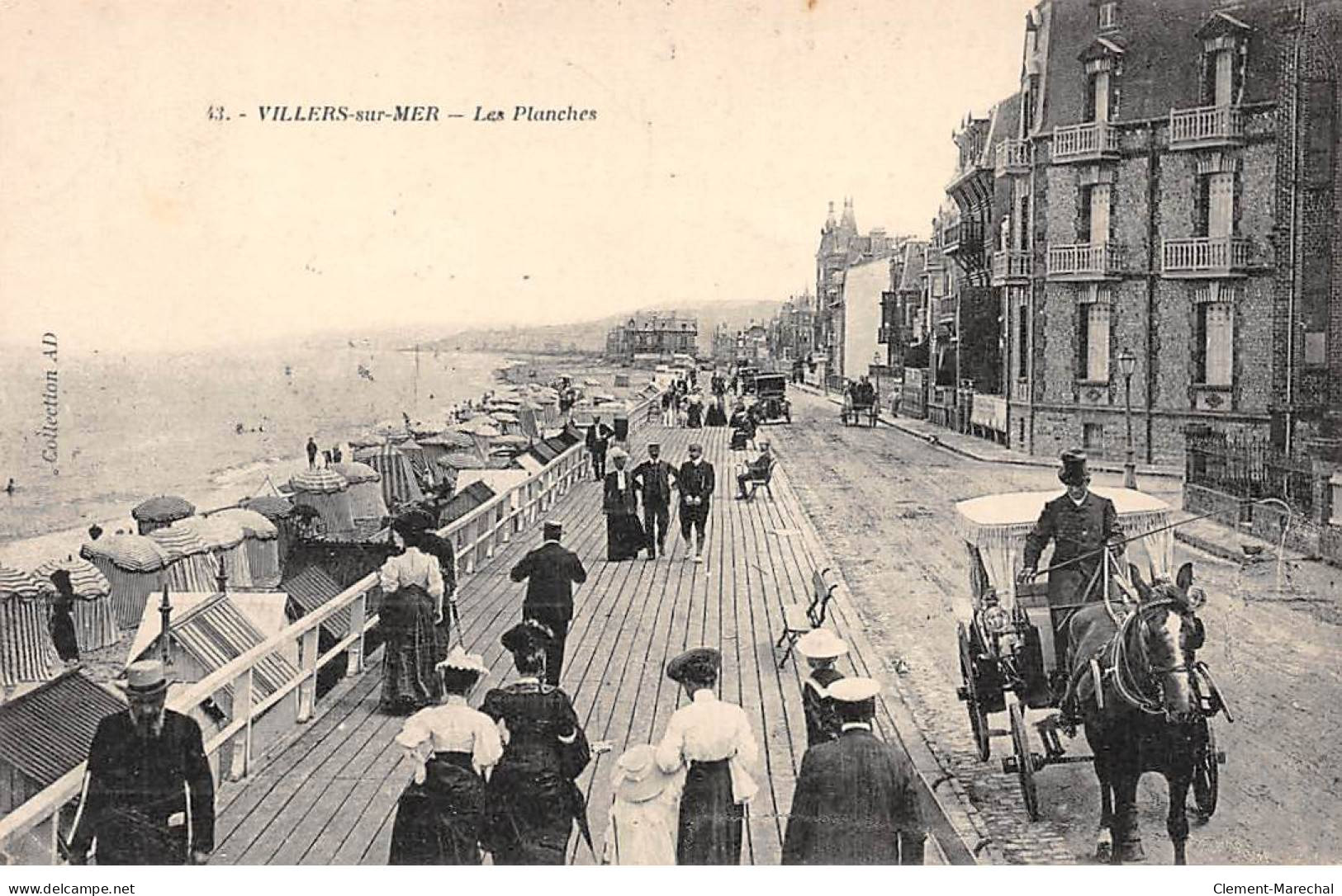 VILLERS SUR MER - Les Planches - Très Bon état - Villers Sur Mer