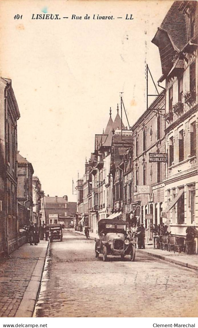 LISIEUX - Rue De Livarot - Très Bon état - Lisieux