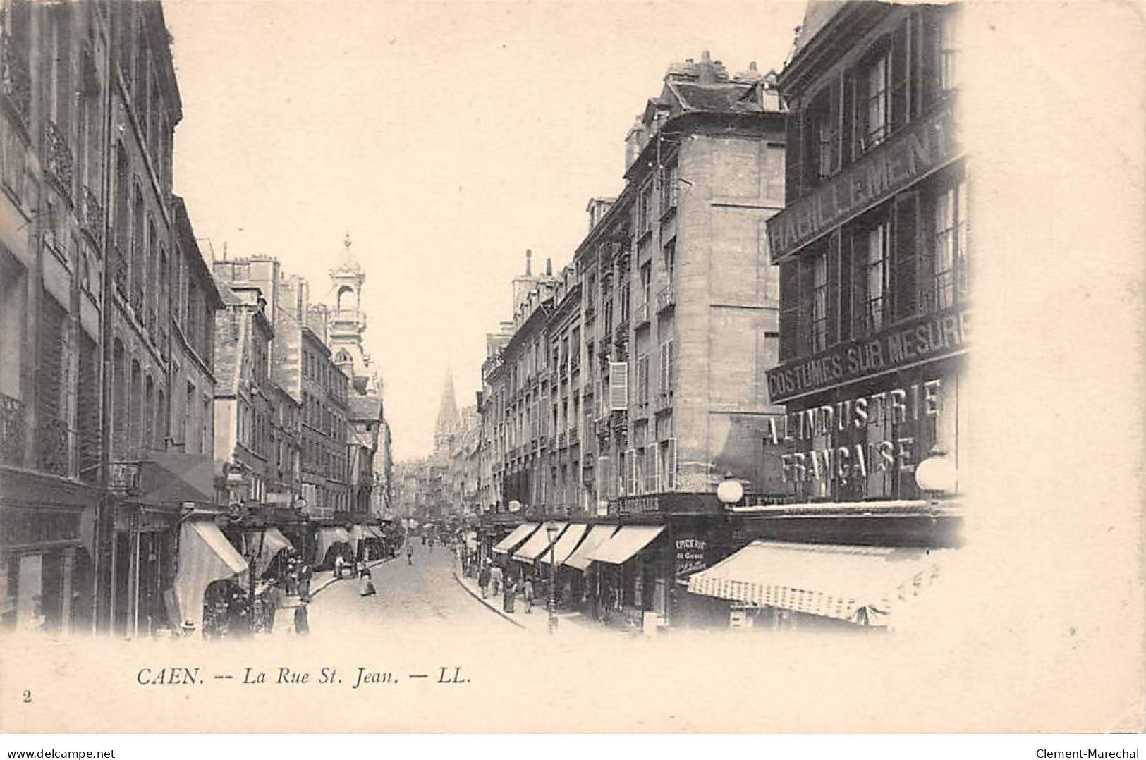 CAEN - La Rue Saint Jean - Très Bon état - Caen