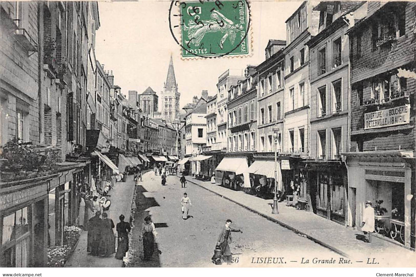 LISIEUX - La Grande Rue - Très Bon état - Lisieux