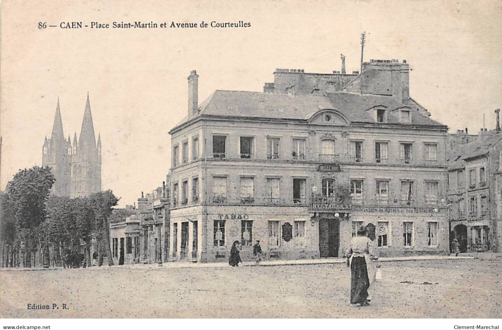 CAEN - Place Saint Martin Et Avenue De Courteulles - Très Bon état - Caen