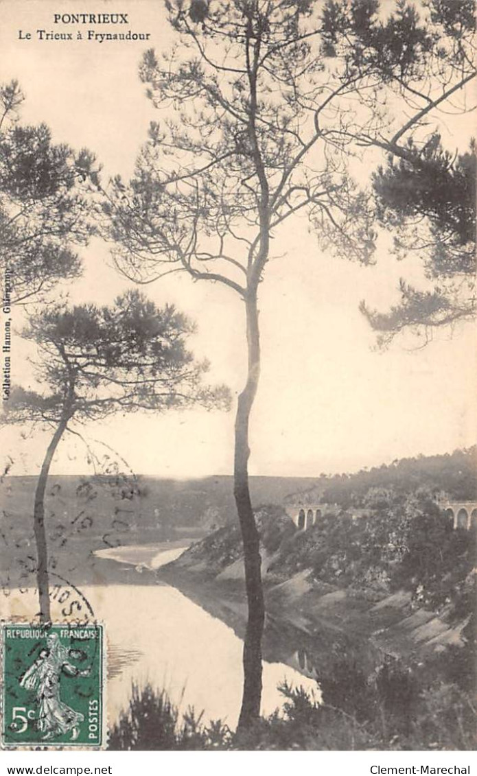 PONTRIEUX - Le Trieux à Frynaudour - Très Bon état - Pontrieux