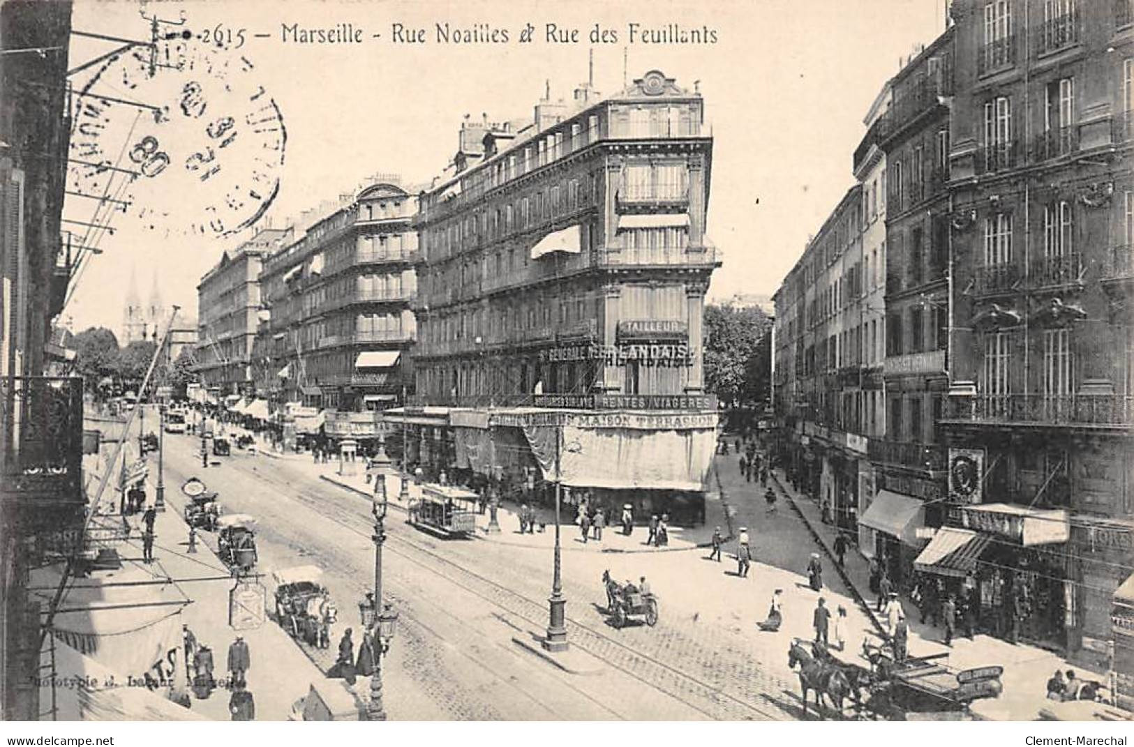 MARSEILLE - Rue Noailles Et Rue Des Feuillants - Très Bon état - Unclassified