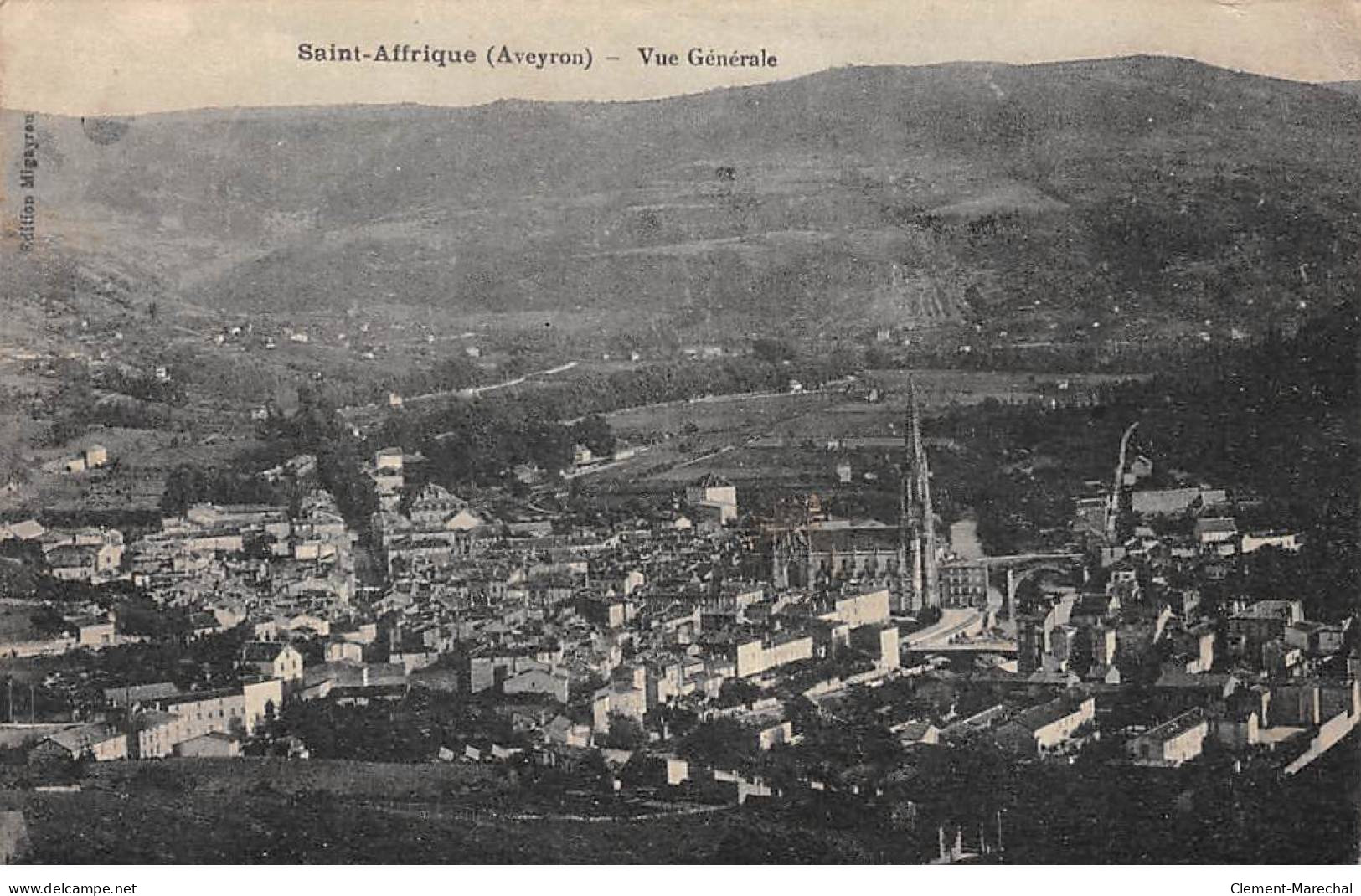 SAINT AFFRIQUE - Vue Générale - état - Saint Affrique