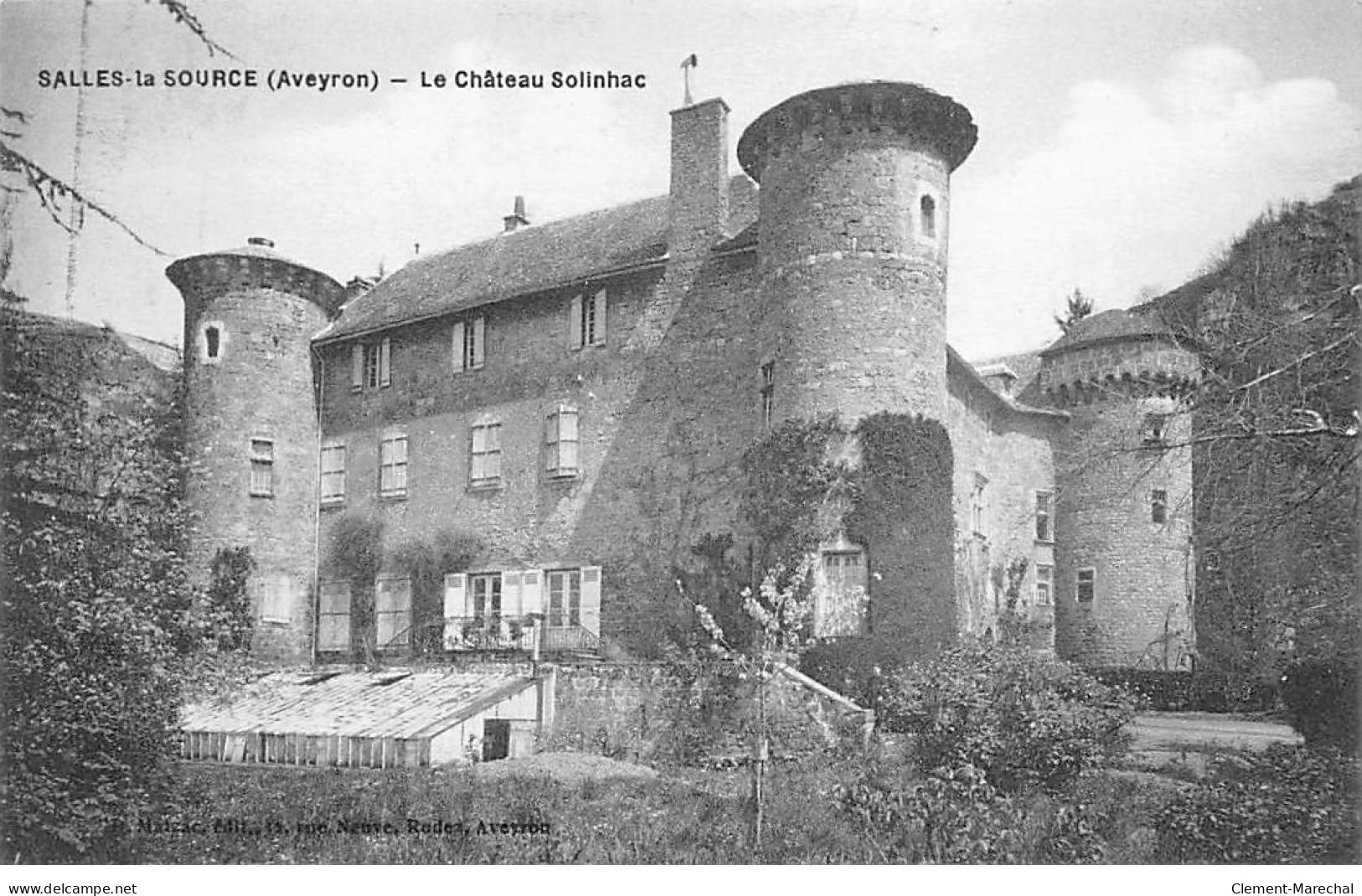 SALLES LA SOURCE - Le Château Solinhac - Très Bon état - Otros & Sin Clasificación