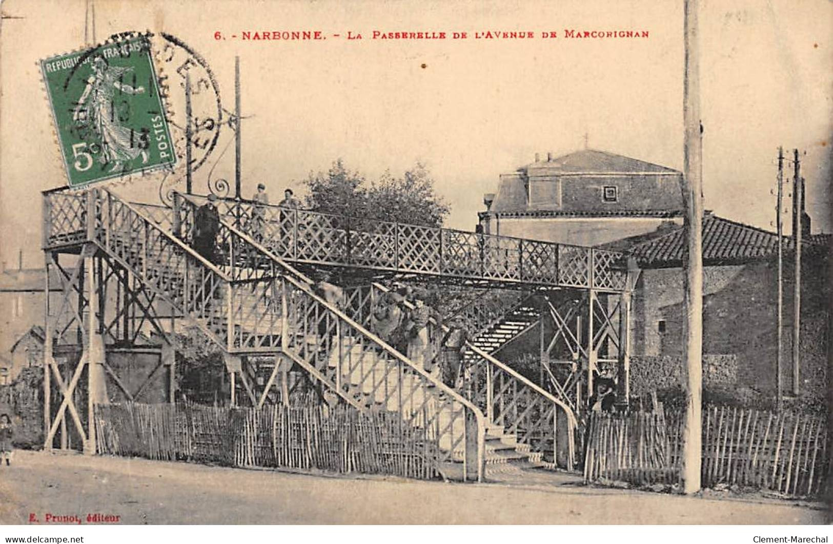 NARBONNE - La Passerelle De L'Avenue De Marcorignan - Très Bon état - Narbonne