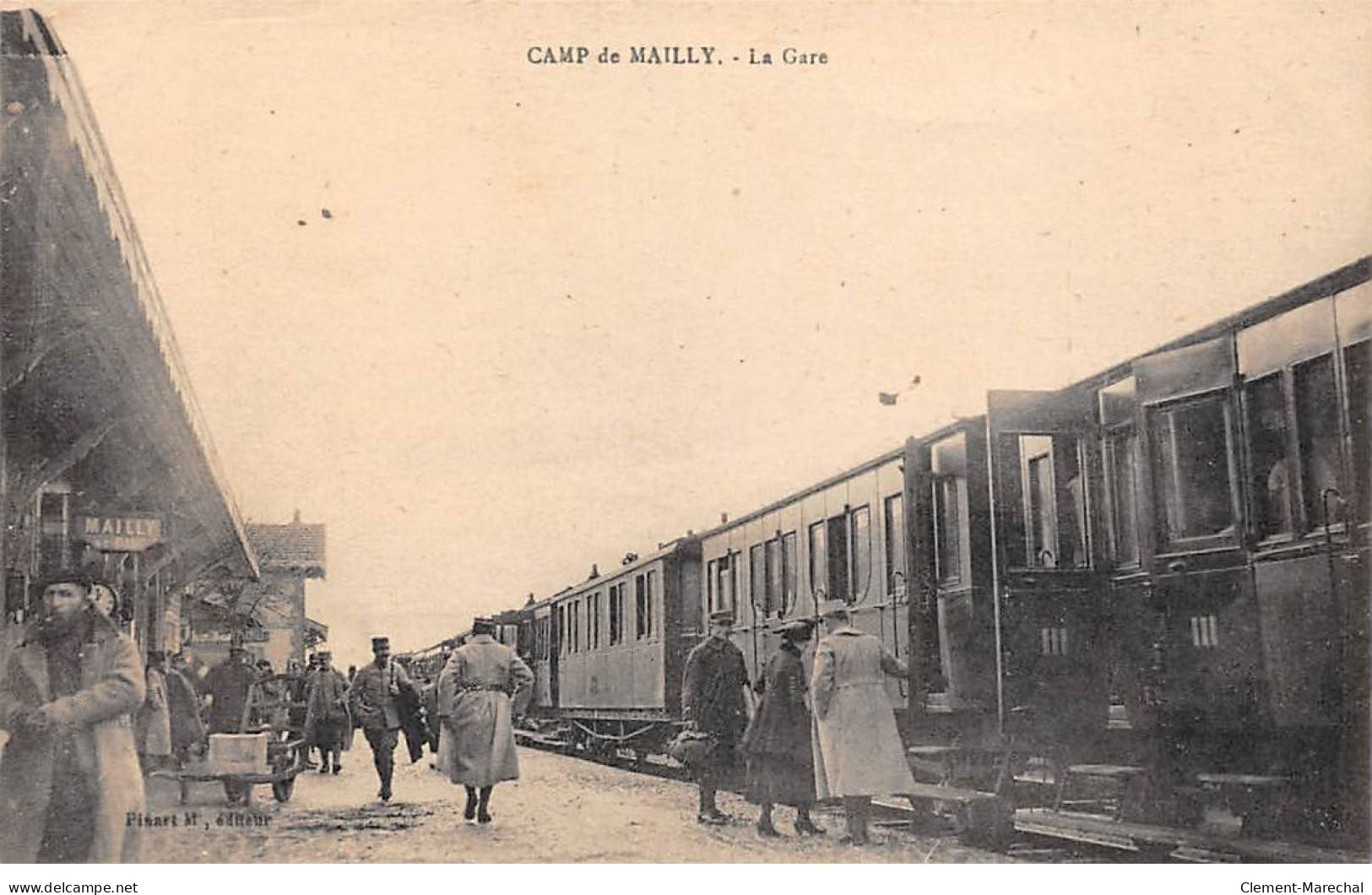 CAMP DE MAILLY - La Gare - Très Bon état - Mailly-le-Camp