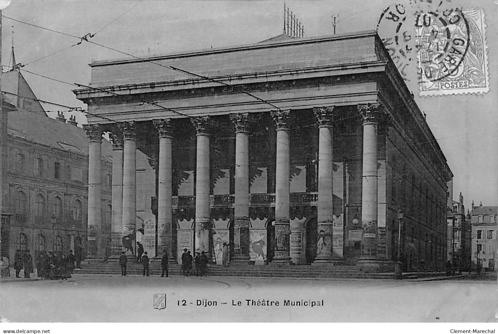 DIJON - Le Théâtre Municipal - état - Dijon