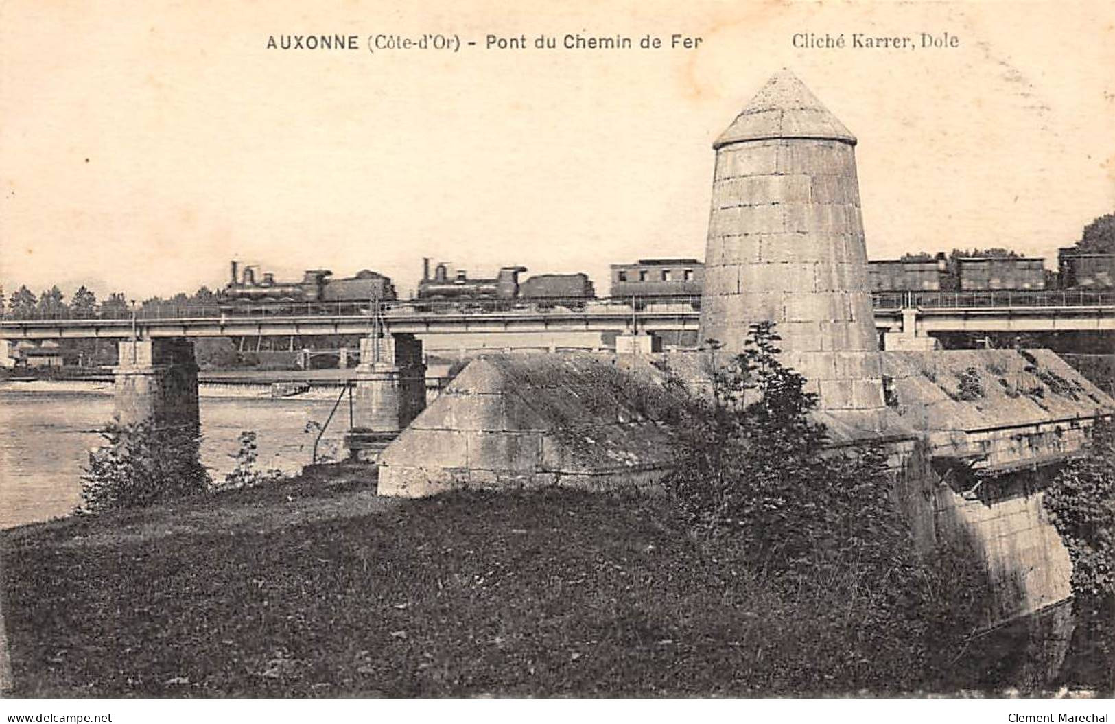 AUXONNE - Pont Du Chemin De Fer - Très Bon état - Auxonne