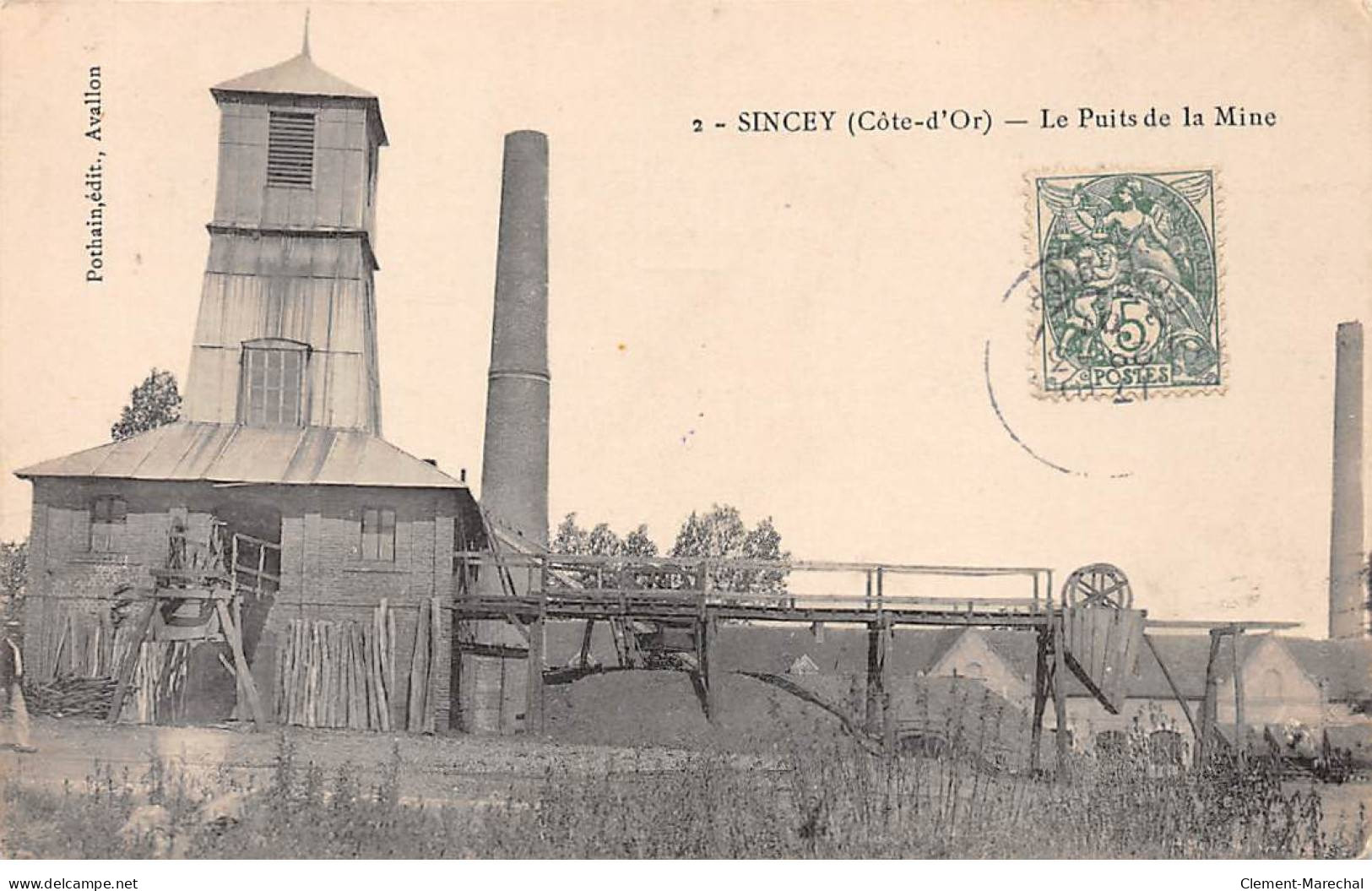 SINCEY - Le Puits De La Mine - Très Bon état - Other & Unclassified