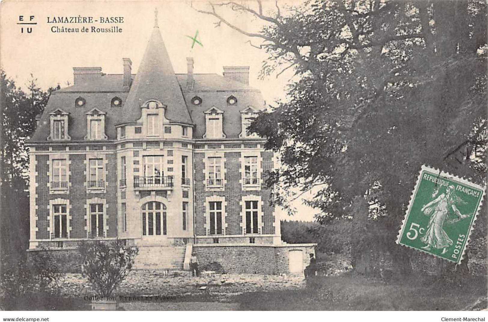 LAMAZIERE BASSE - Château De Roussille - état - Autres & Non Classés