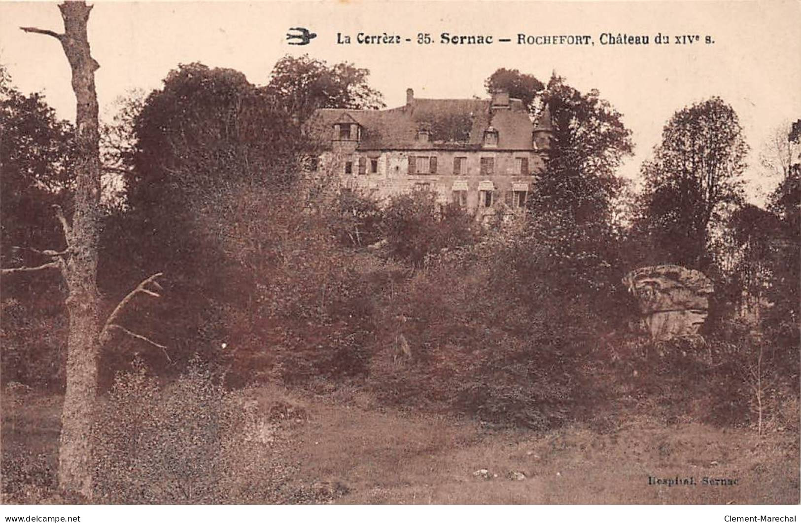 SORNAC - ROCHEFORT - Château - Très Bon état - Andere & Zonder Classificatie