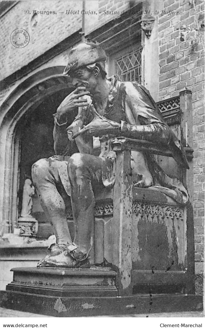 BOURGES - Hôtel Gujas - Statue - Très Bon état - Bourges