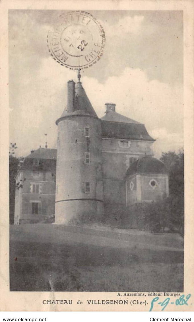 Château De VILLEGENON - état - Autres & Non Classés