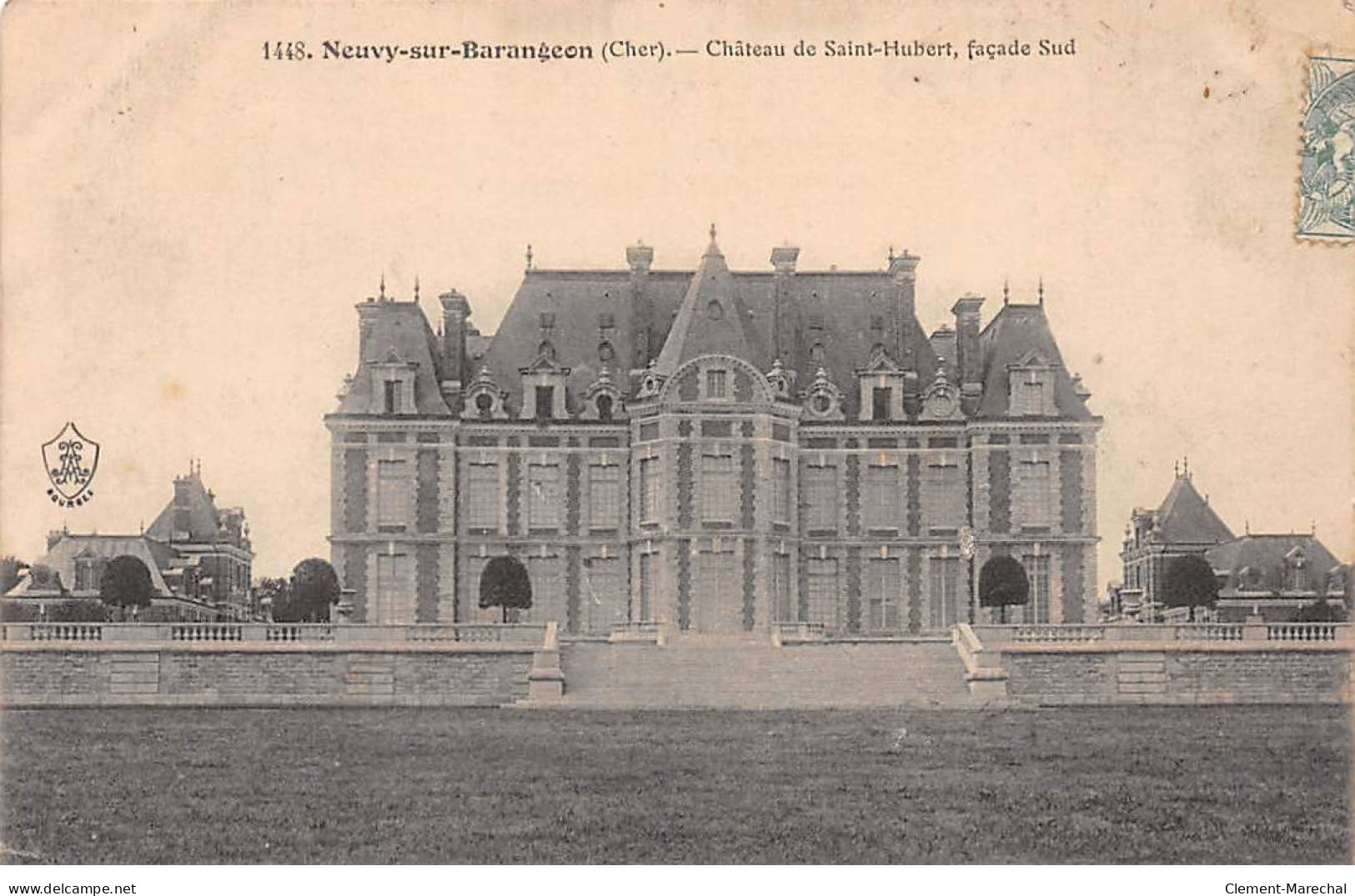 NEUVY SUR BARANGEON - Château De Saint Hubert - Très Bon état - Autres & Non Classés