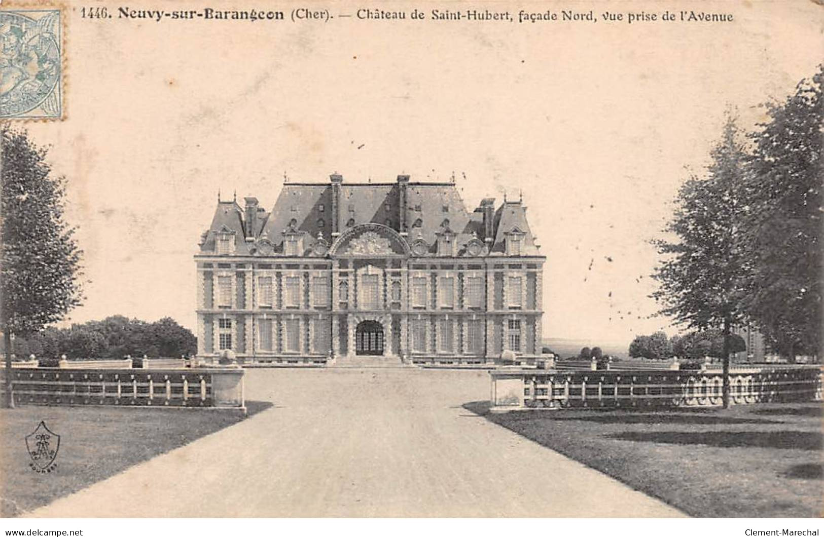 NEUVY SUR BARANGEON - Château De Saint Hubert - Très Bon état - Other & Unclassified