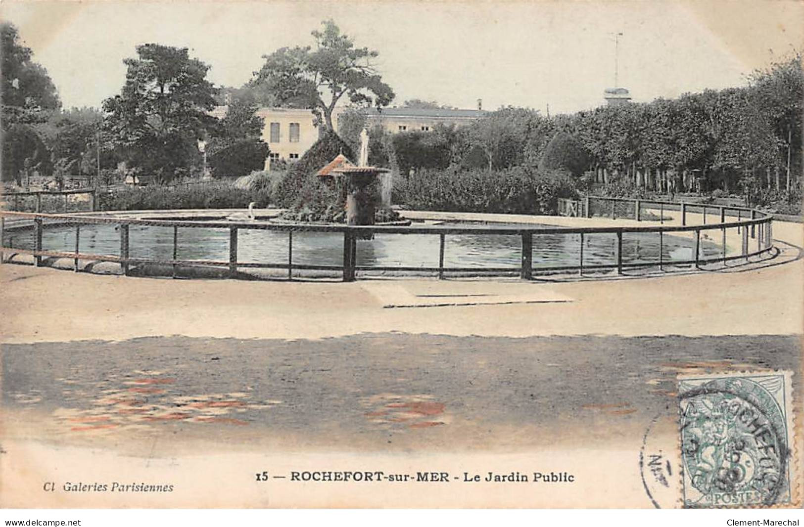 ROCHEFORT SUR MER - Le Jardin Public - Très Bon état - Rochefort