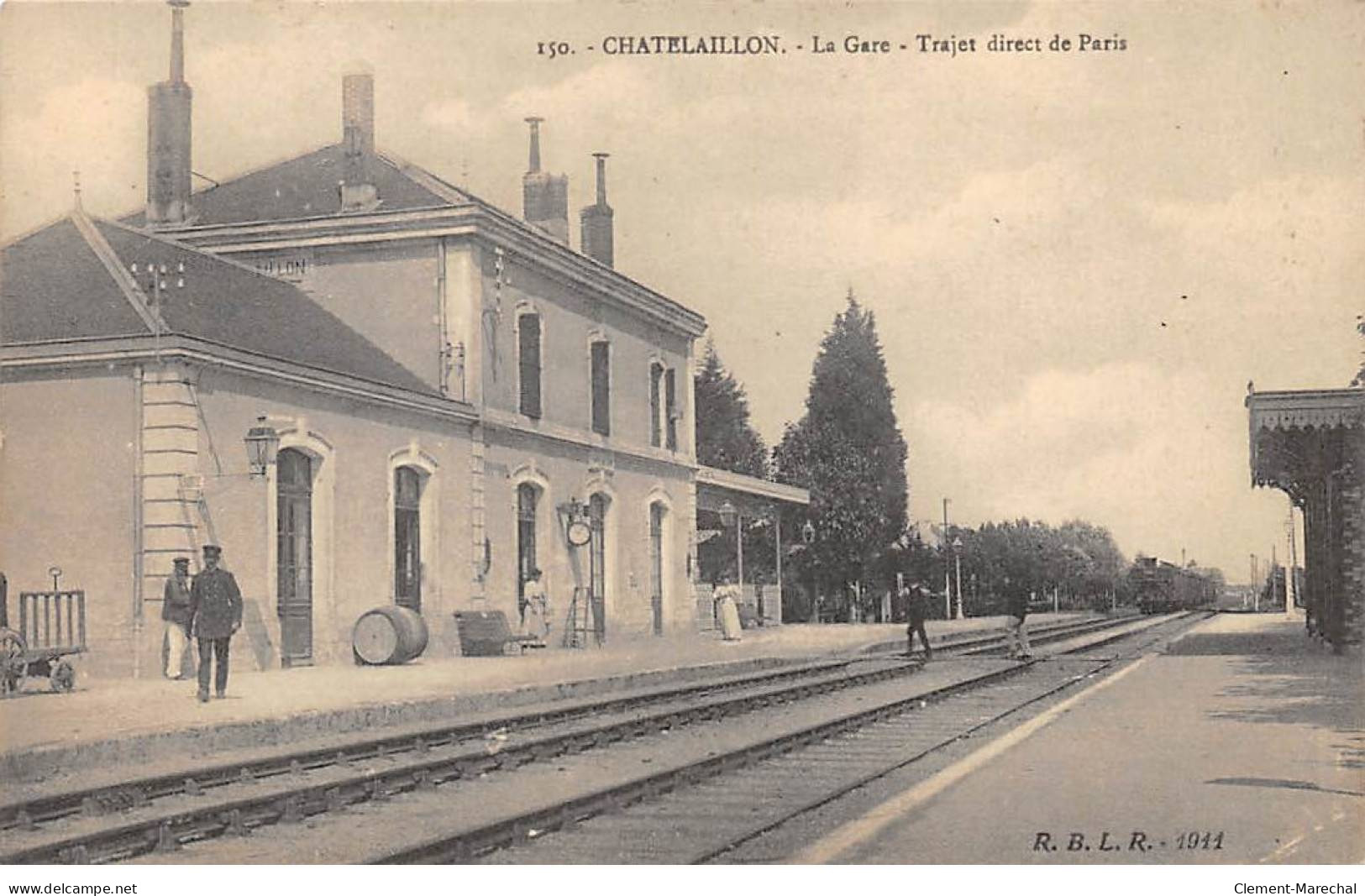 CHATELAILLON - La Gare - Trajet Direct De Paris - Très Bon état - Châtelaillon-Plage