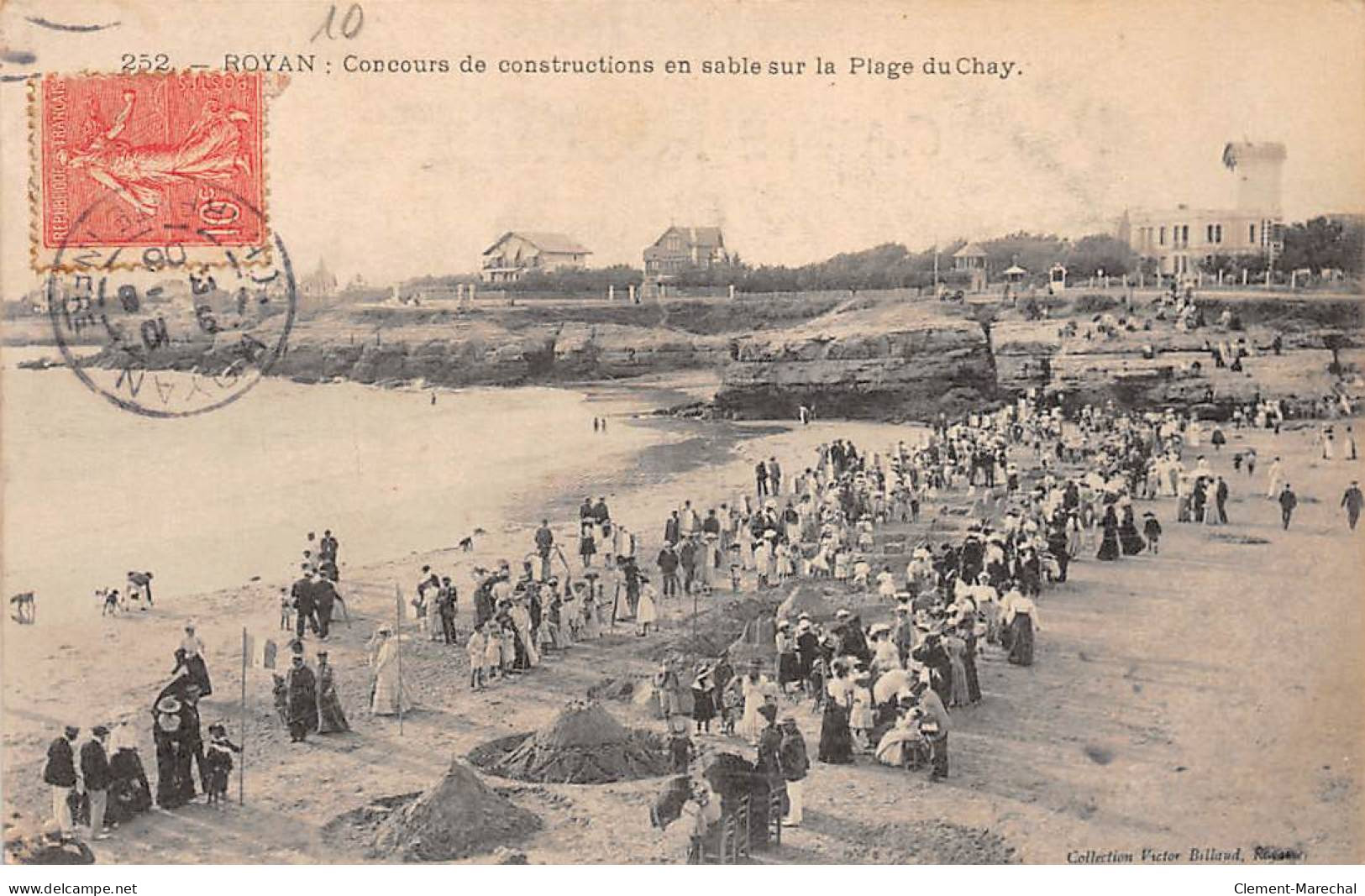 ROYAN - Concours De Constructions En Sable Sur La Plage Du CHAY - Très Bon état - Royan