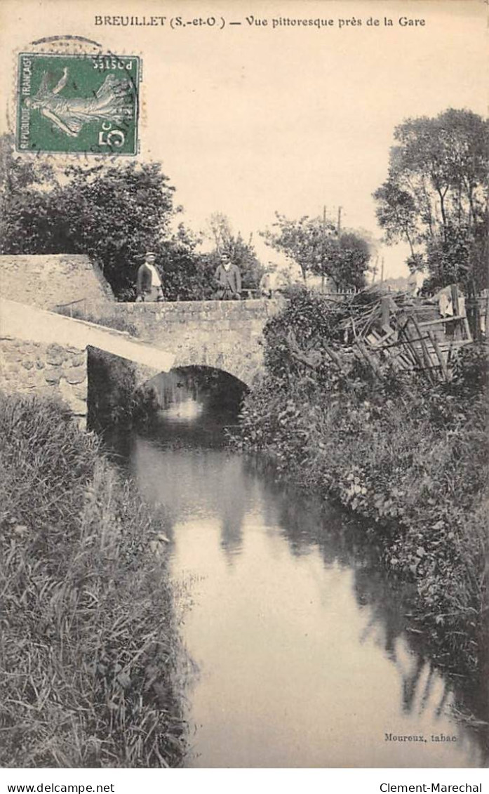 BREUILLET - Vue Pittoresque Près De La Gare - Très Bon état - Altri & Non Classificati