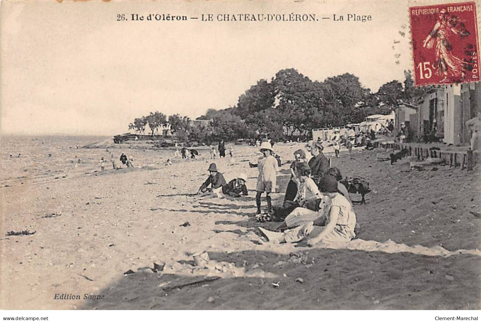 ILE D'OLERON - Le Château D'Oléron - La Plage - Très Bon état - Ile D'Oléron