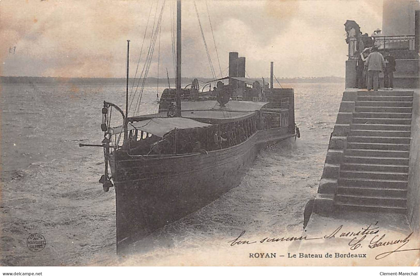 ROYAN - Le Bateau De Bordeaux - Très Bon état - Royan