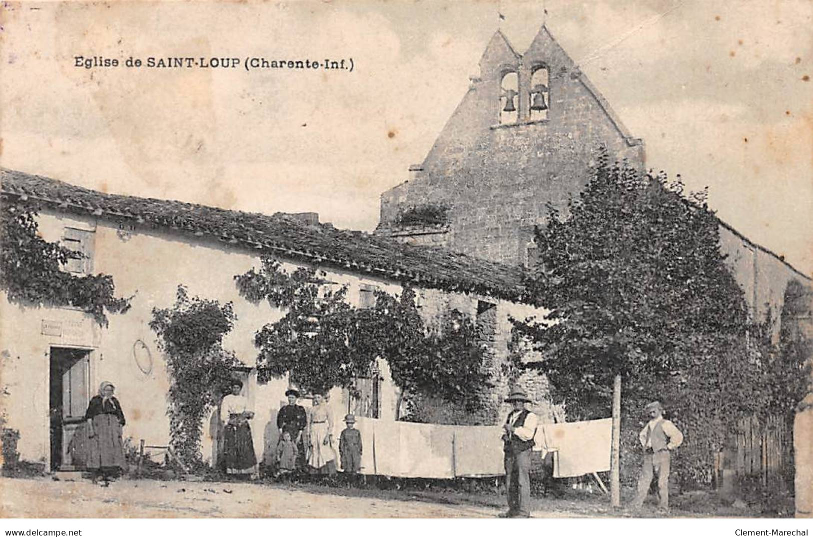 Eglise De SAINT LOUP - état - Autres & Non Classés