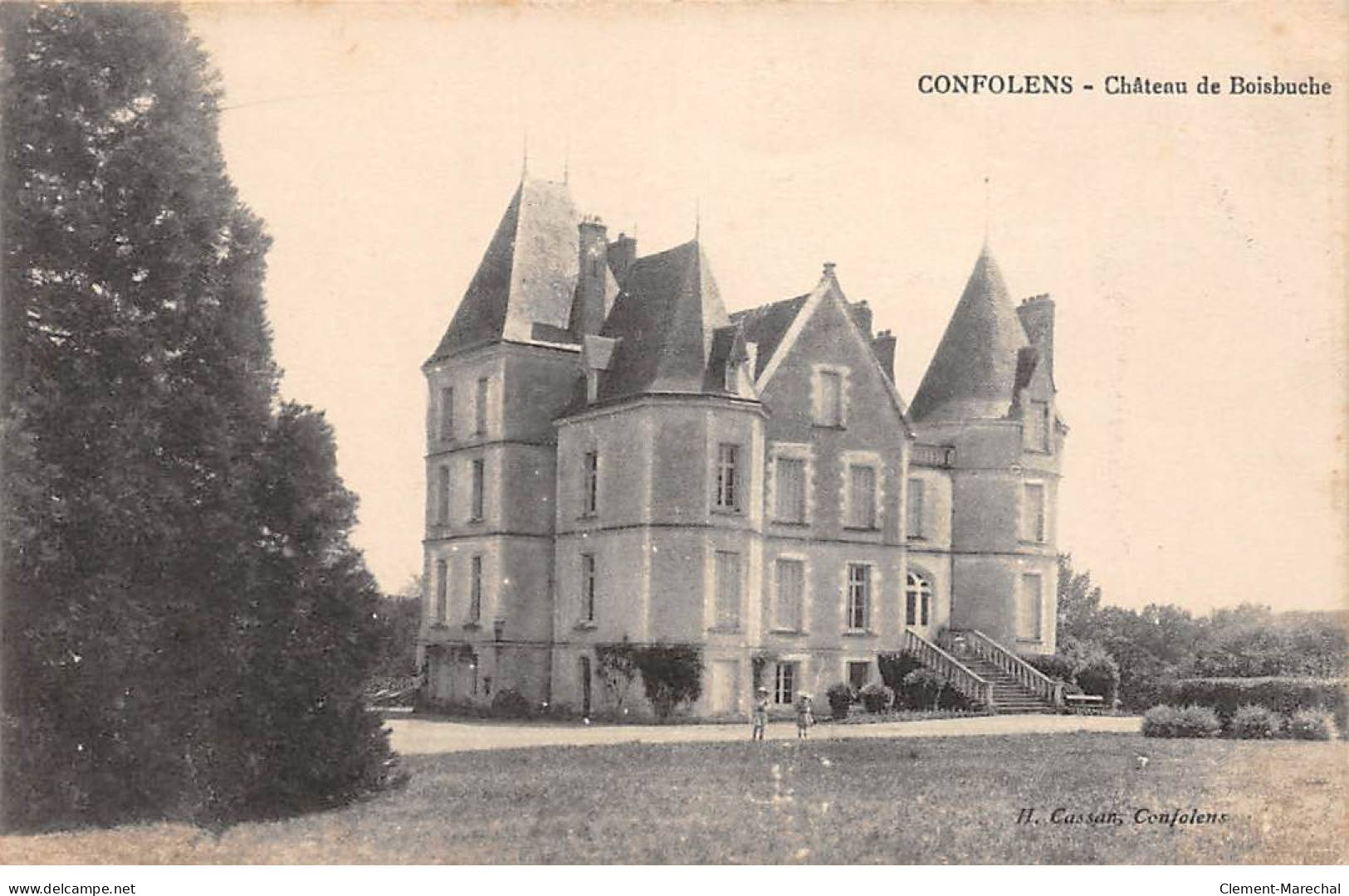 CONFOLENS - Château De Boisbuche - Très Bon état - Confolens