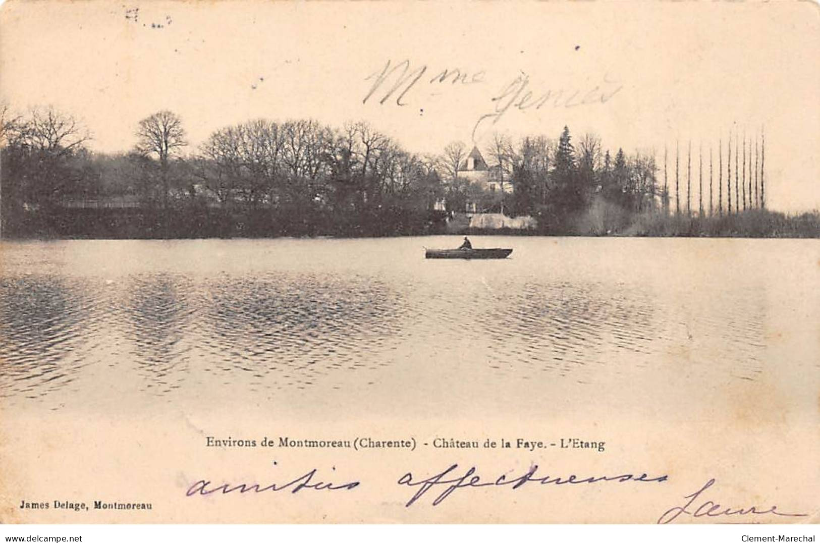 Environs De Montmoreau - Château De LA FAYE - L'Etang - Très Bon état - Autres & Non Classés