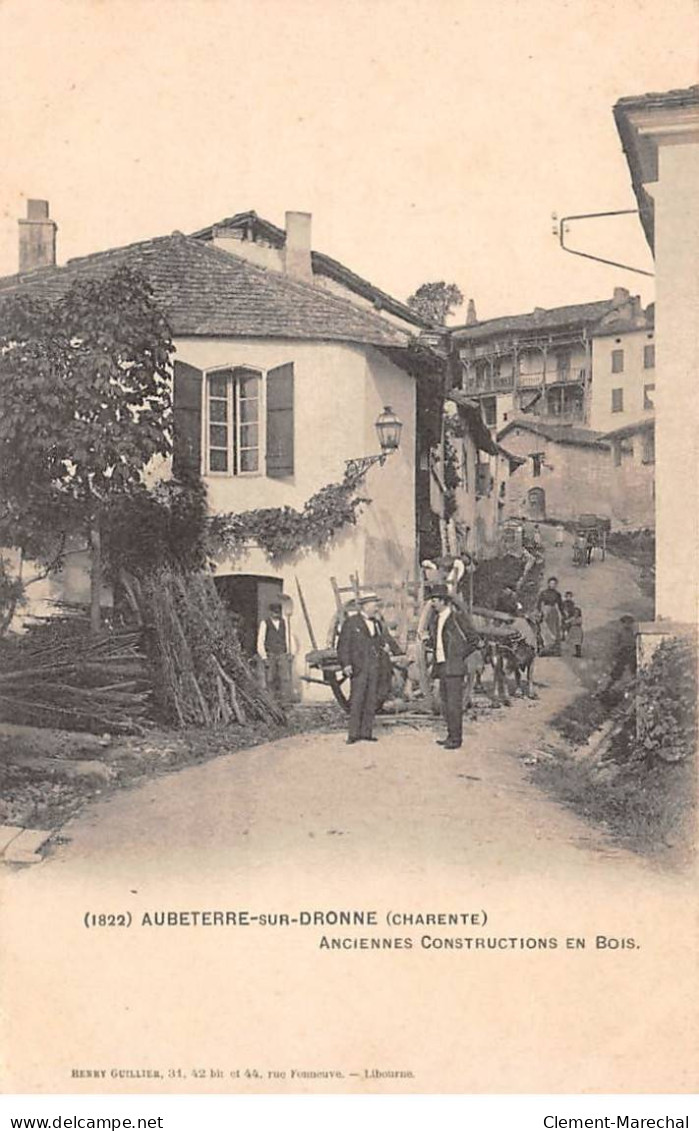 AUBETERRE SUR DRONNE - Anciennes Constructions En Bois - Très Bon état - Other & Unclassified