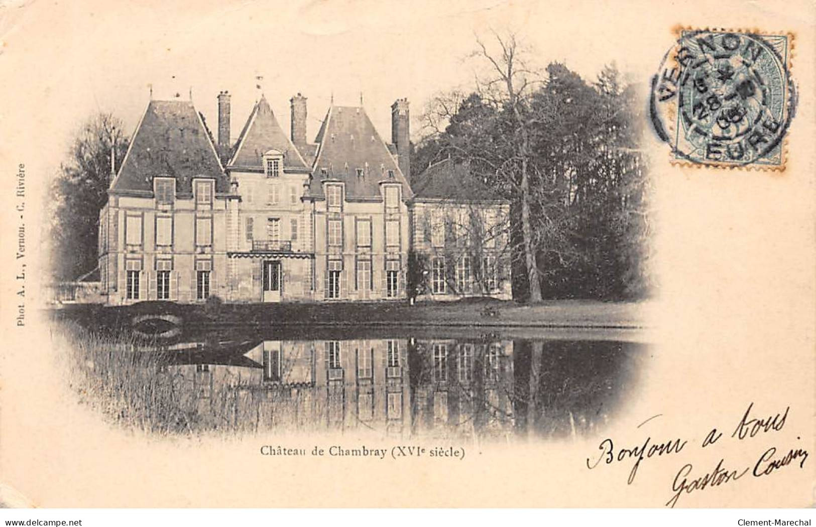 Château De CHAMBRAY - état - Otros & Sin Clasificación