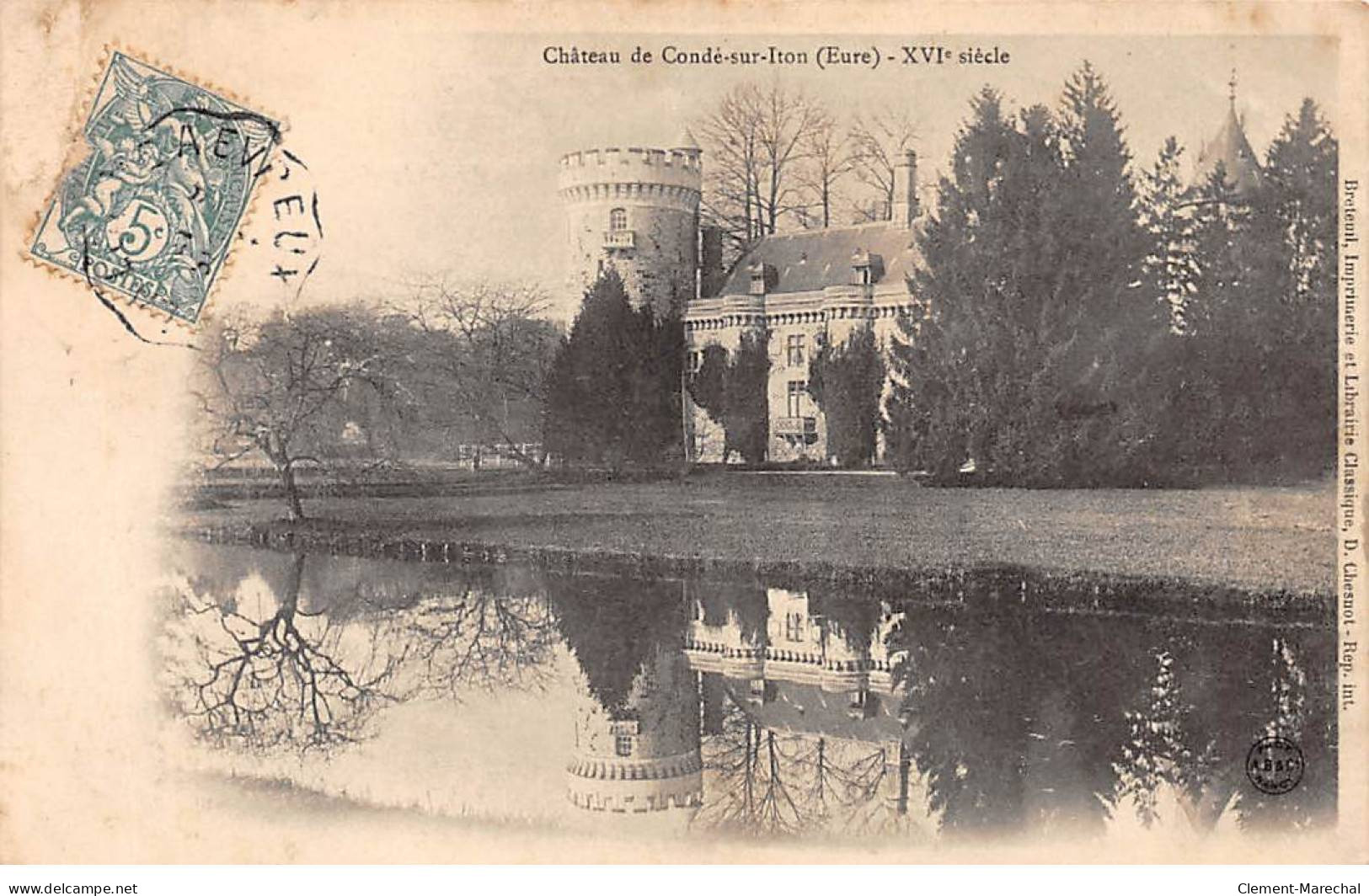 Château De CONDE SUR ITON - Très Bon état - Other & Unclassified