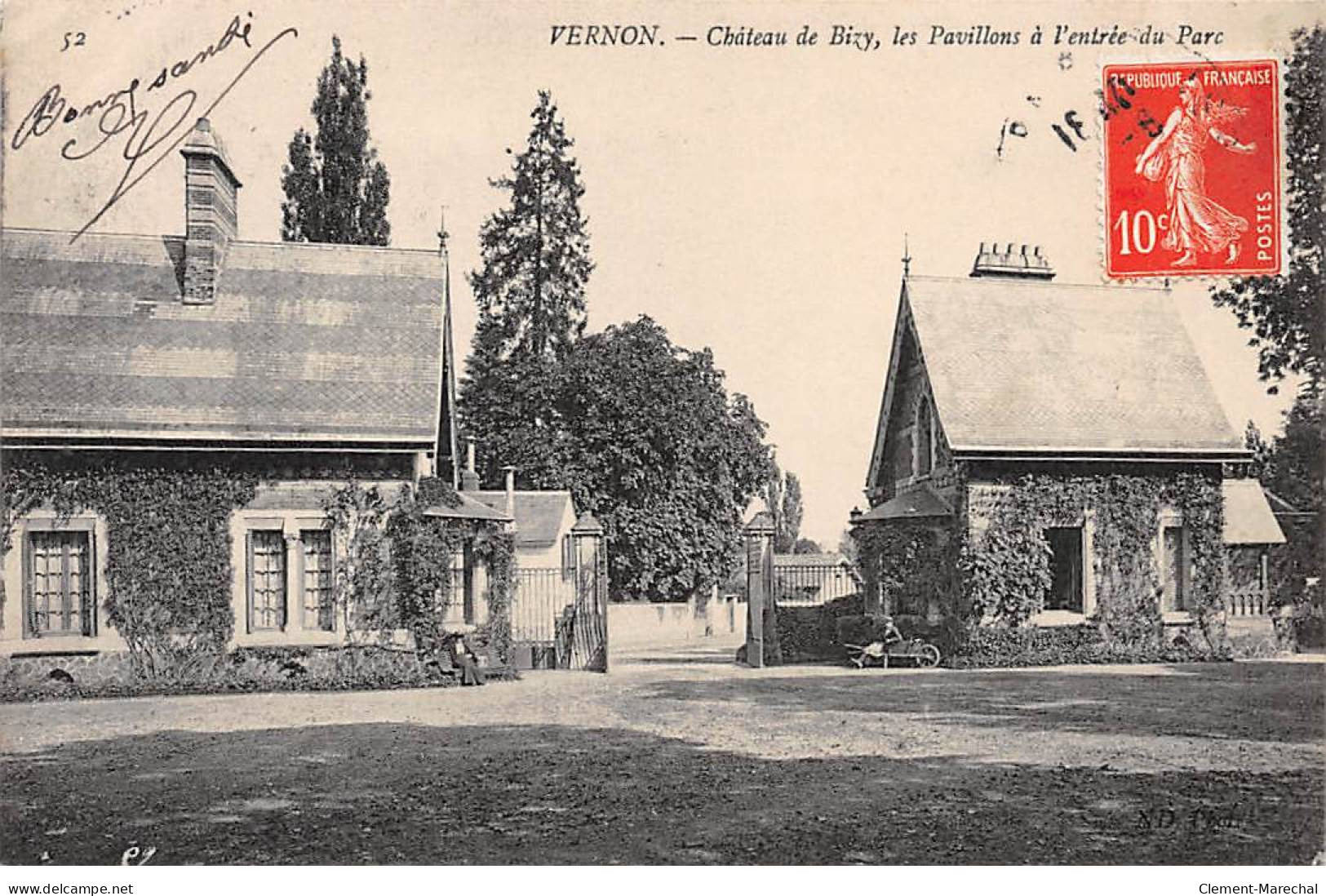 VERNON - Château De Bizy - Les Pavillons à L'entrée Du Parc - Très Bon état - Vernon