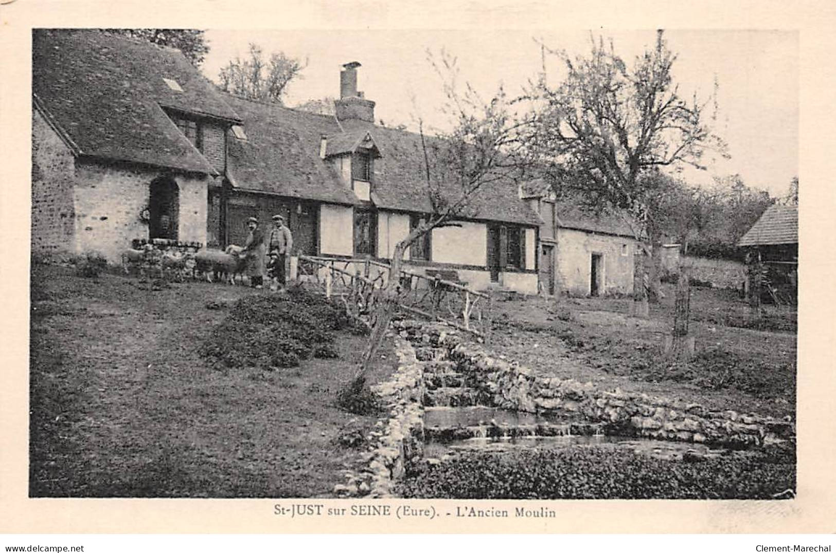 SAINT JUST SUR SEINE - L'Ancien Moulin - Très Bon état - Otros & Sin Clasificación