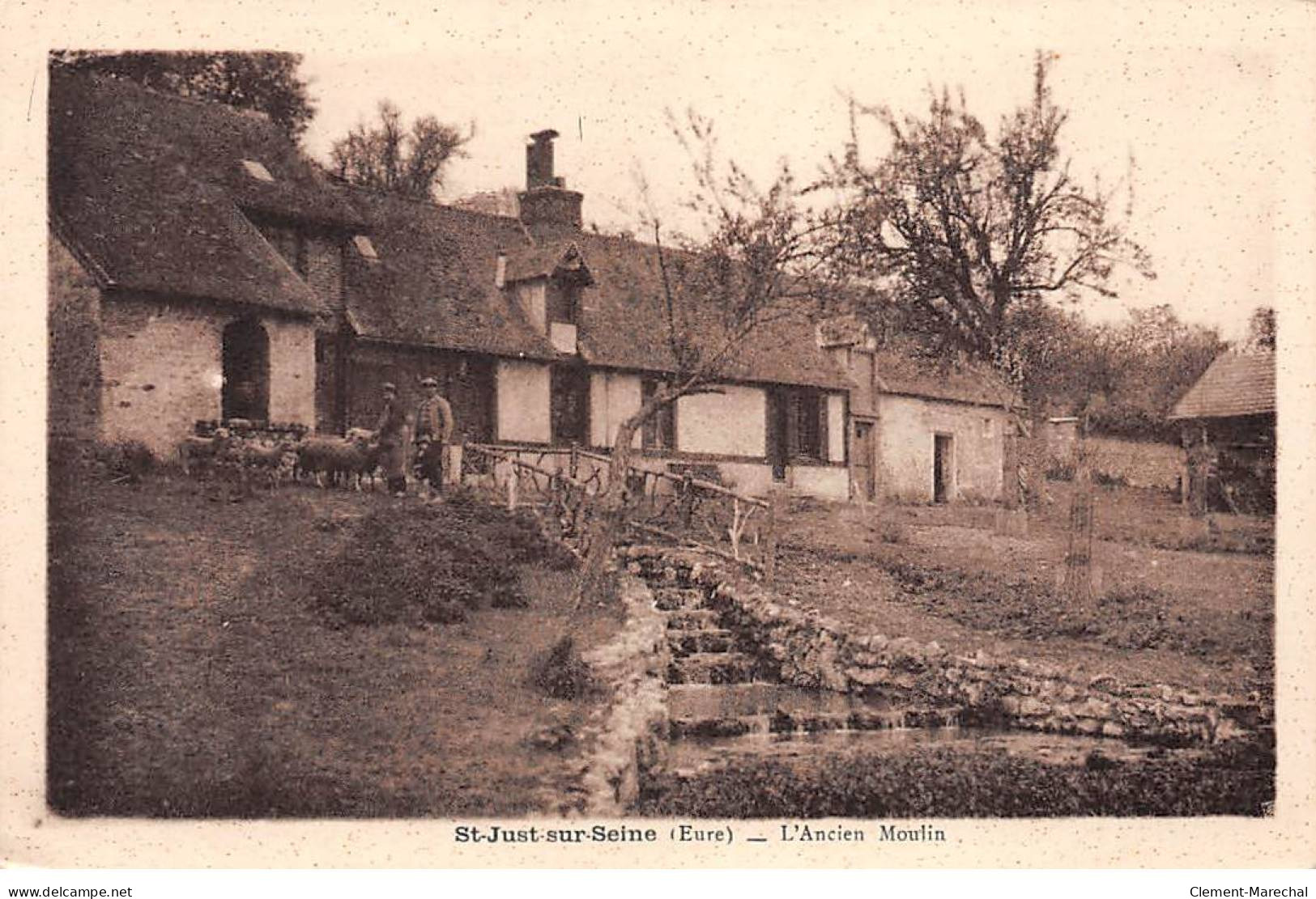 SAINT JUST SUR SEINE - L'Ancien Moulin - Très Bon état - Otros & Sin Clasificación